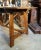 Contemporary Contemporary 17th Century Style Italian Rustic Primitive Handcrafted Farmhouse Table For Sale - Image 3 of 12