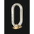Collection Orione 2.0 Table Lamp in Metal and Crystal by Jago For Sale - Image 4 of 8