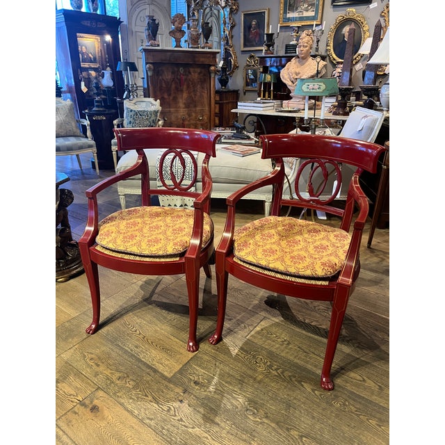 18th Century Louis XIV Lacquered Chairs Set of Eight. Beautiful set purchased in France. Age appropriate wear, see...