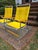 1960s 1960s Yellow Telescope Tube Furniture Company Outdoor Chairs - Set of 2 For Sale - Image 5 of 12