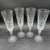 Vintage Baldmore by Galway Champagne Flutes 8 3/8" Cut Crystal Set/4 For Sale - Image 4 of 6