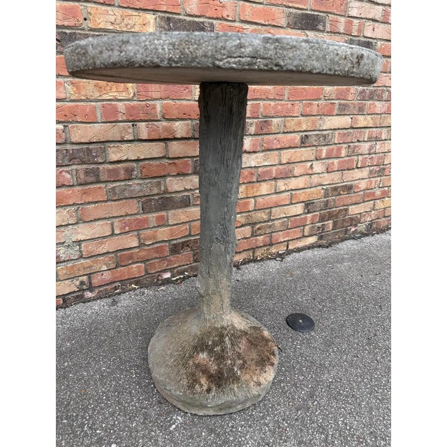 Antique Faux Bois Side Table For Sale - Image 4 of 8