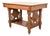 Herter Brothers Style Antique Victorian Carved Oak Writing Desk or Library Table, Circa 1890s For Sale