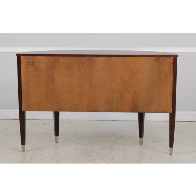 Ethan Allen Cherry Demilune Four-Door Buffet Sideboard For Sale - Image 14 of 16