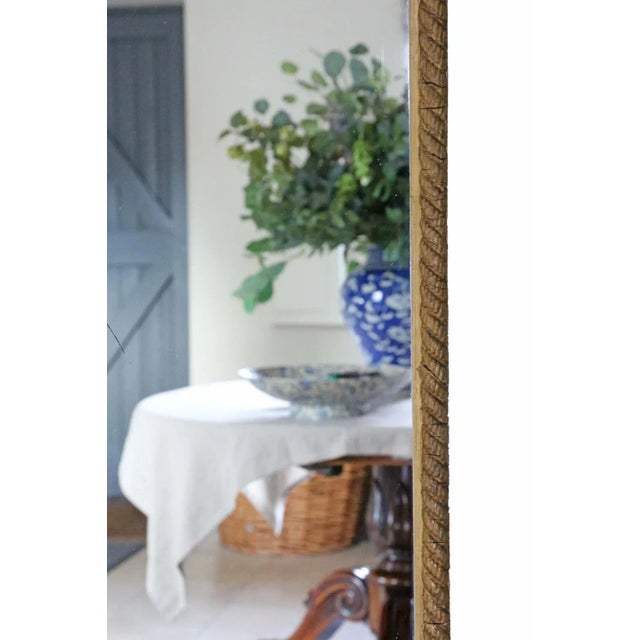Large Gilt Full Height Floor Wall Dressing Mirror, 1890s For Sale - Image 5 of 7
