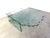 Shell Glass Coffee Table attributed to Danny Lane for Fiam Italy, 1980s For Sale - Image 9 of 13