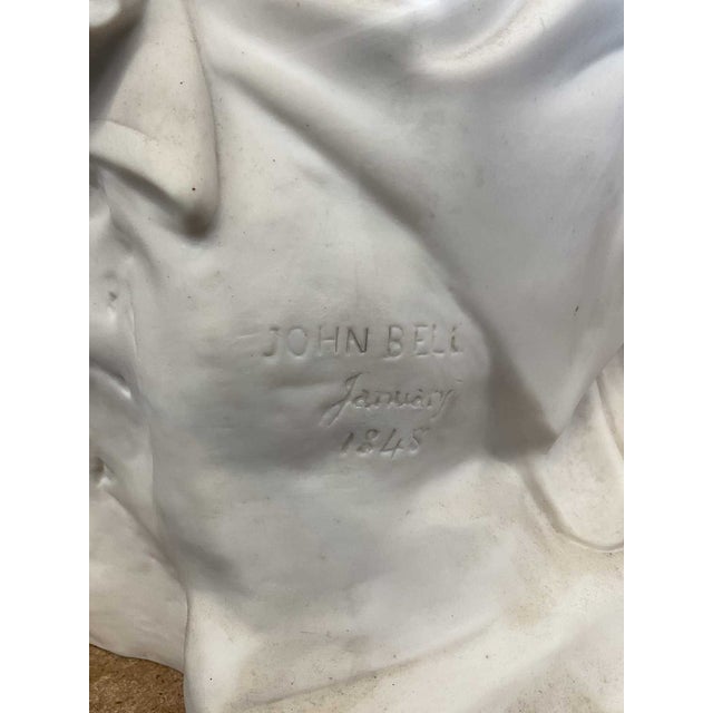 19th Century Minton Parian Sculpture "Tragedy" by John Bell For Sale In Detroit - Image 6 of 15