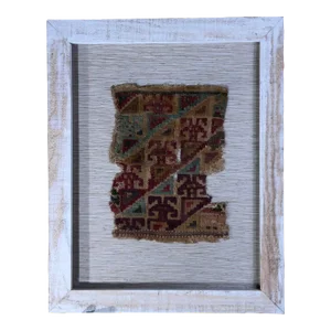 Pre Colombian Antique Peruvian Textile Fragment