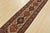 An authentic vintage tribal Yalameh runner hand-knotted with fine wool and natural dyes. This intricately woven rug...