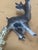 Japanese 1950s Super Cute Pair Bambi Deer Couple Lamp Finials For Sale - Image 3 of 4