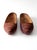 Vintage Folk Art Carved Wood Clogs For Sale - Image 4 of 12