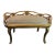 Early 20th Century Vintage Upholstered Giltwood Louis IV Style Bench For Sale