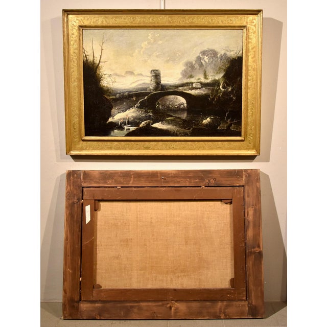 Hans De Jode, Rustic Scene, 17th Century, Oil on Canvas For Sale - Image 13 of 14