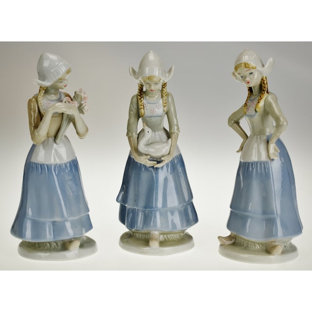Vintage Crown Royals Porcelain Figurines Set of 3 Chairish