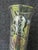 Transparent Vintage Sterling Silver Floral Overlay Vase For Sale - Image 8 of 12