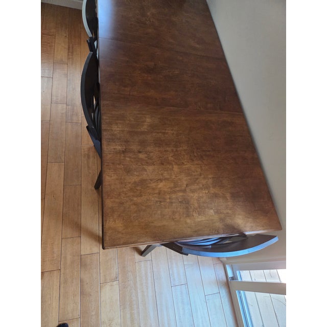 2010s Ethan Allen Dining Set For Sale - Image 5 of 7