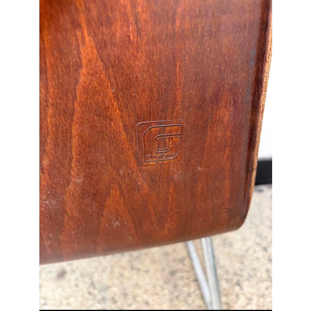 1960s Mid-Century Modern Pagholz Chair by Flötotto, 1960s For Sale - Image 5 of 8