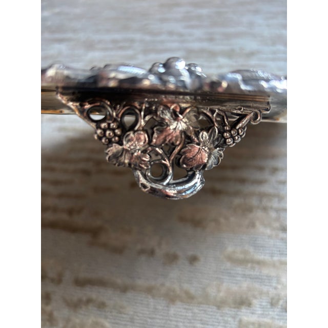 Barbour Silver Plate Wine Serving Tray For Sale - Image 15 of 16