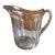 Early 20th Century Heavy Glass Pitcher For Sale