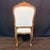 French Louis XV Walnut Dining Chairs With Gilt & New Upholstery- Set of 6 For Sale In Portland, ME - Image 6 of 11