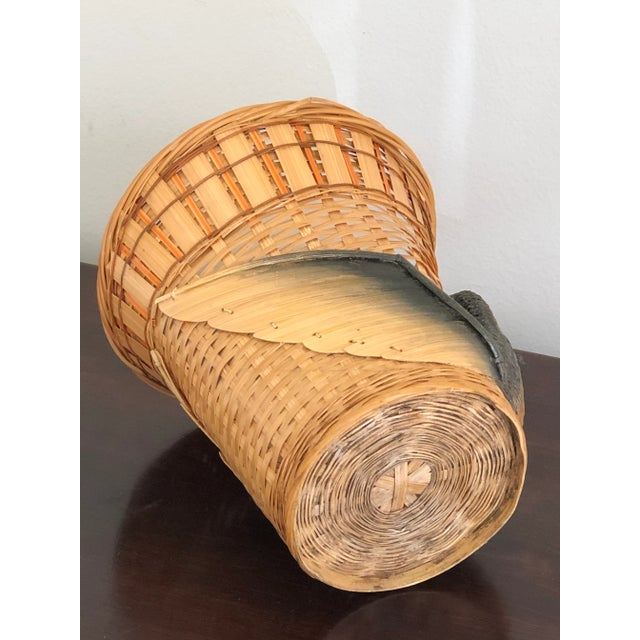 Vintage Chinese Black Swan Planter Basket For Sale - Image 4 of 13