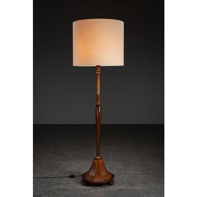 1940s Decorative Standing Lamp, 1940s For Sale - Image 5 of 11