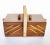 Brown Mid-Century Modern Sewing Box, 1950s For Sale - Image 8 of 9