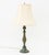 Early 21st Century Modern Verdigris Bronzed Table Lamps, Pair For Sale - Image 5 of 8