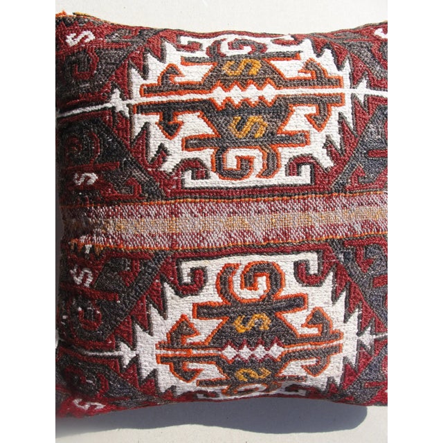 Kilim Rug Pillow For Sale - Image 5 of 11