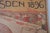 Art Nouveau Exhibition Poster of Saxony by Otto Fischer, Dresden, 1896 For Sale - Image 14 of 18
