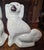 Pair of Antique Old Staffordshire Dogs With Newcomb Collage in New Orleans Provenance For Sale - Image 11 of 15
