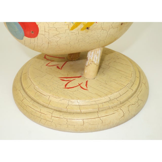 Robinhood Ware Folk Art Wood Duck Toothpick Holder Server, c.1930 For Sale - Image 9 of 13