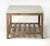 Contemporary Brayden Marble Bunching Coffee Table, Light Brown For Sale - Image 3 of 3