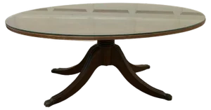 Large Regency Coffee Table, 1960s