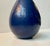 Ceramic Blue Glazed Marselis Vase by Nils Thorsson for Aluminia, 1950s For Sale - Image 7 of 9