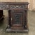 Antique French Neoclassical Henri II Oak Partner's Desk For Sale - Image 9 of 14