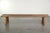 Antique French Wooden Farmhouse Benches, Set of 2 For Sale - Image 4 of 14
