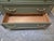 Timeless Vintage Sage Three-Drawer Dresser With Warm Gold Hardware For Sale - Image 10 of 11