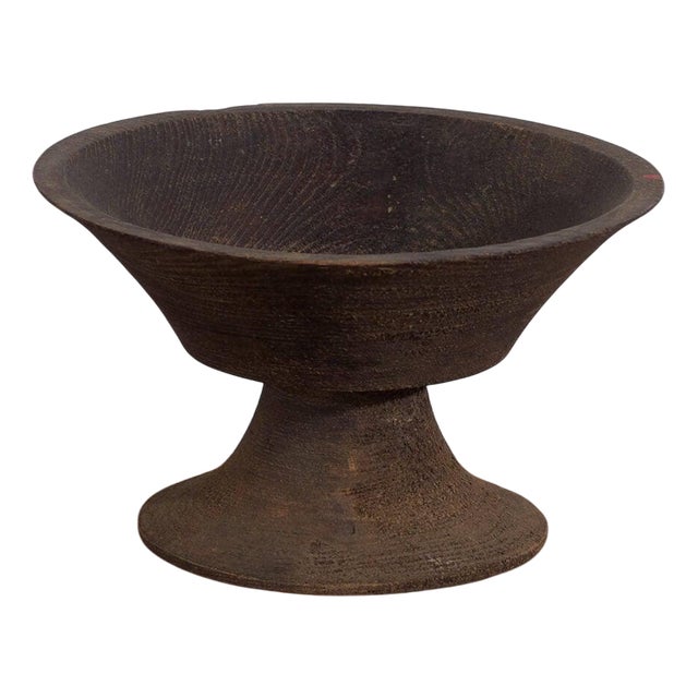 Antique Chinese Wooden Bowl For Sale