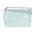 Blue Iceberg Classic Calfskin Small Puzzle Edge Bag For Sale