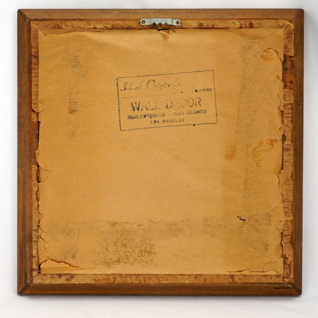 Three 1960's Farm 3d Wall Art Ideal Originals California For Sale - Image 12 of 13