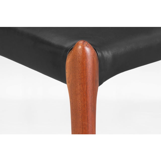 Model 78 Dining Chairs by Niels Otto Møller for J.L. Møller Mobelfabrik, Denmark, 1950s, Set of 2 For Sale - Image 4 of 5