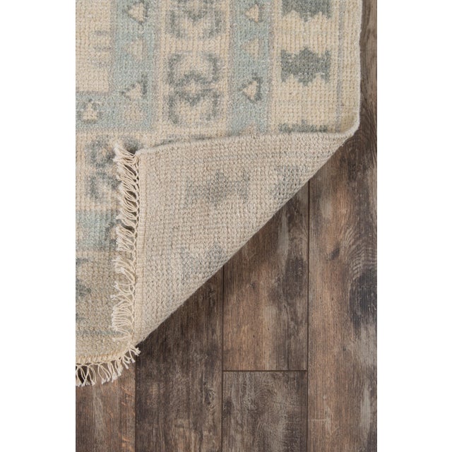 2020s Erin Gates Concord Sudbury Ivory Hand Knotted Wool Area Rug 2' X 3' For Sale - Image 5 of 7
