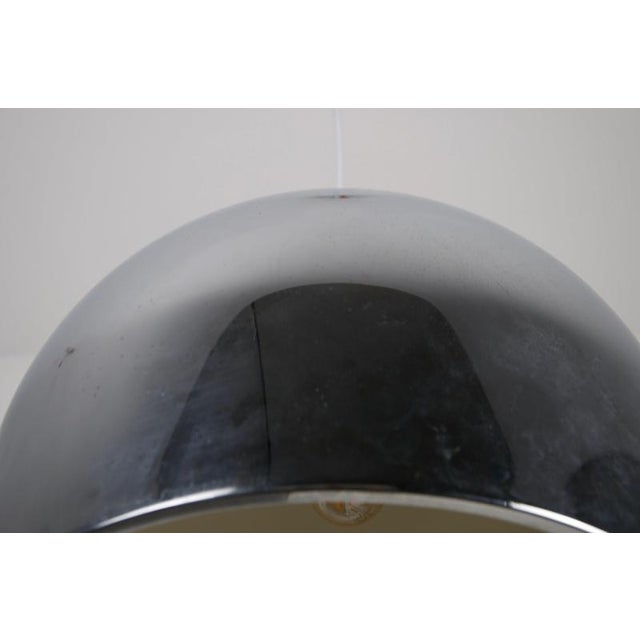 1970s Vintage German Chrome Pendant Lamp from Staff, 1970s For Sale - Image 5 of 9
