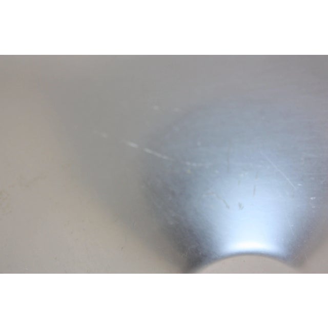 Metal Deco Aluminum 'Stratford' Compotes by Lurelle Guild for Kensington - Set of 3 For Sale - Image 7 of 9