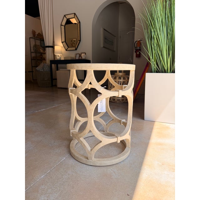 Elevate your space with this Mr. Brown Wolfgang End Table, a striking blend of contemporary and transitional design....