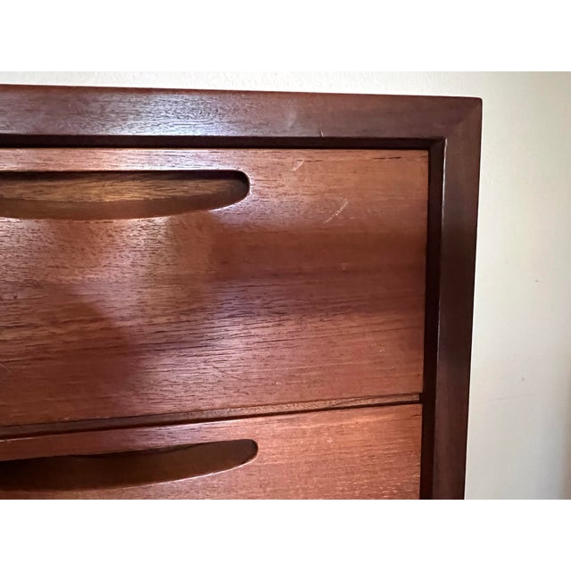 1960s Ib Kofod‑Larsen for Povl Dinesen PD‑Series Teak 8‑Drawer Dresser — Scarce Danish Cabinetmaker Edition For Sale - Image 6 of 12