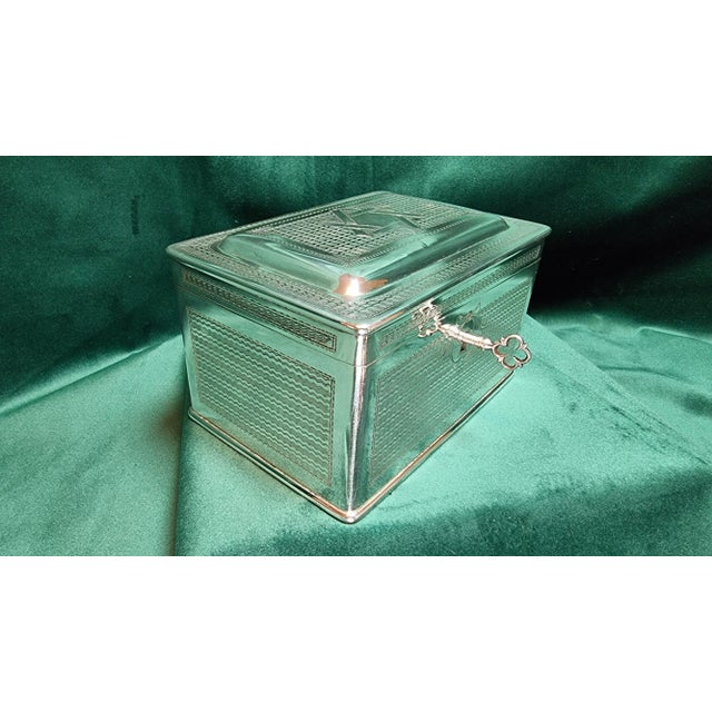 Antique Sugar Bowl with Star of David and Gold & Silver Plating from Arthur Krupp AG, Bernsdorf, 1920s For Sale - Image 6 of 18