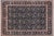 Black Shabby Chic Floral 1990's Pak-Persian Black/Rust Wool Rug - 12'1'' X 15'2'' For Sale - Image 8 of 9