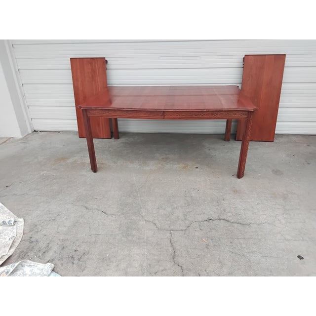 1990s 1990s Harden Fretwork Dining Table For Sale - Image 5 of 16